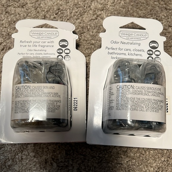 TWO Yankee Candle Car Jar Ultimate variety packs (3 scents each) NEW! - Picture 2 of 7